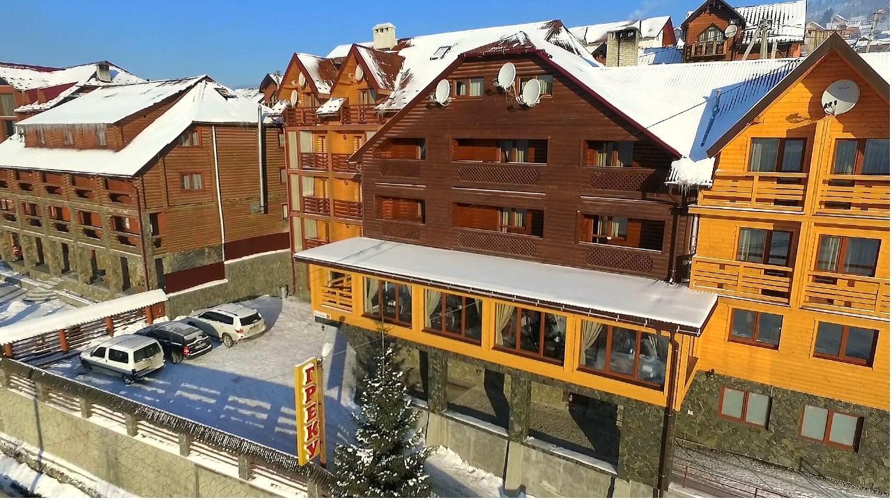 Greku Hotel Bukovel Exterior foto